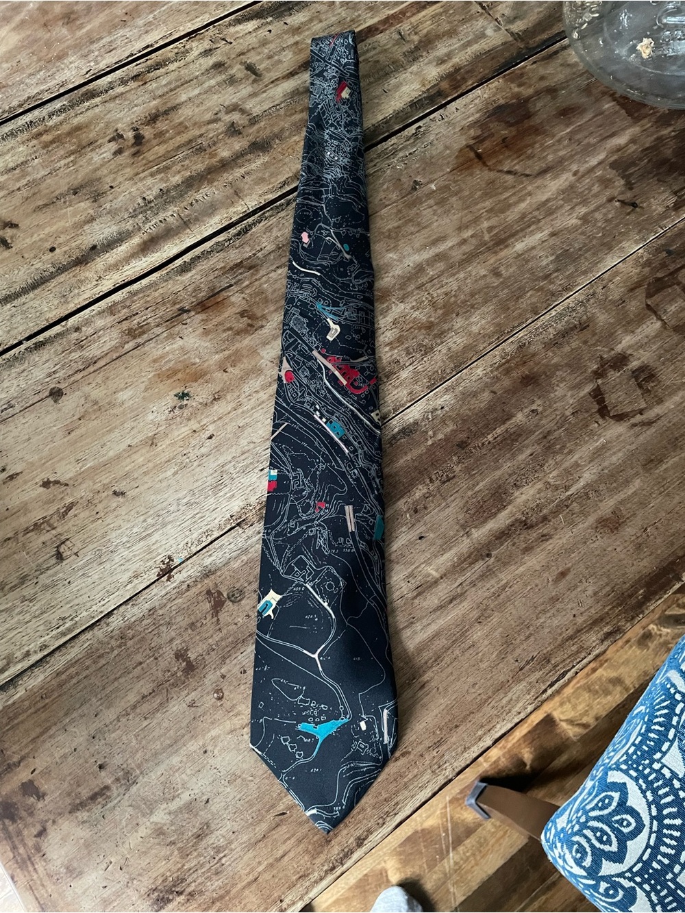 Maximilian Vancouver silk tie
